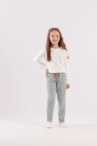 PIJAMA FEMININO JUVENIL LONGO LISTRAS - COR COM AMOR