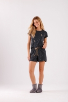 PIJAMA FEMININO CURTO LUA - COR COM AMOR