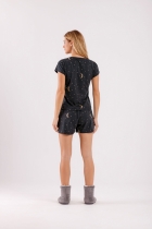 PIJAMA FEMININO CURTO LUA - COR COM AMOR