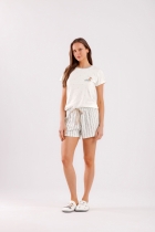 PIJAMA FEMININO CURTO CORUJA - COR COM AMOR