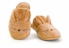 PANTUFA FEMININA COELHO MARROM - COR COM AMOR