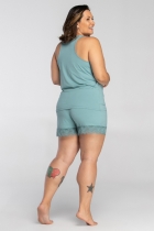PIJAMA FEMININO POLIAMIDA PLUS SIZE - MALU