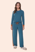 PIJAMA FEMININO LONGO VERDE - BOCEJINHO