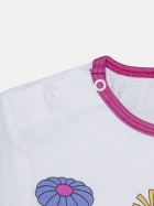 CAMISOLA INFANTIL BABY MANGA CURTA BRANCA - SONHART