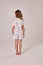 PIJAMA FEMININO CURTO COM BOTÕES XADREZ LILICA RIPILICA - COR COM AMOR