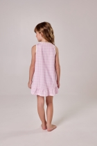 CAMISOLA INFANTIL REGATA XADREZ ROSA LILICA RIPILICA - COR COM AMOR