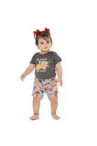 PIJAMA BABY UNISSEX BATATA FRITA FAMÍLIA- UNIVERSO TOQUE
