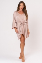 ROBE CETIM NUDE - ACUO