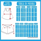 PIJAMA FEMININO INFANTIL DE REGATA E SHORT COM BABADO SORTIDO - MAFESSONI