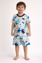 PIJAMA MASCULINO BABY MANGA CURTA E SHORT SORTIDO - MAFESSONI