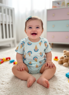 PIJAMA FEMININO BABY CURTO COM MANGA SORTIDO - MAFESSONI