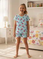 PIJAMA FEMININO JUVENIL CURTO COM MANGA SORTIDO - MAFESSONI