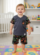 PIJAMA MASCULINO BABY CURTO COM MANGA SORTIDO - MAFESSONI