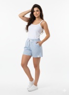 SAMBA CANÇÃO FEMININO AZUL CLARO PASSÁROS - MUNDO DOS PIJAMAS