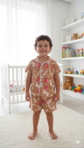 PIJAMA FEMININO BABY CURTO COM BOTÕES SORTIDO - MAFESSONI