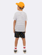 PIJAMA MASCULINO JUVENIL CURTO DINOSSAURO BRILHA NO ESCURO - VEGGI