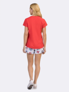 PIJAMA FEMININO CURTO COM MANGA VERMELHO ESTAMPA TOM E JERRY - VEGGI