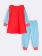 PIJAMA MASCULINO BABY MANGA LONGA E CAL&Ccedil;A AZUL SUPERMAN - VEGGI