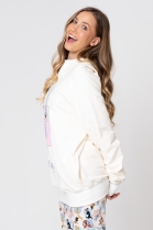 PIJAMA FEMININO MOLETINHO MANGA LONGA E CALÇA PERNALONGA FAMÍLIA - ACUO