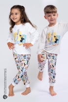 PIJAMA INFANTIL UNISSEX MANGA LONGA E CAL&Ccedil;A LOONEY TUNES FAM&Iacute;LIA - ACUO