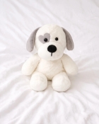 PEL&Uacute;CIA DOG BRANCO E CINZA - COR COM AMOR