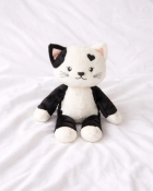 PEL&Uacute;CIA GATO PRETO E BRANCO - COR COM AMOR