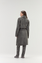 ROUPÃO UNISSEX COM BOLSO CHUMBO - COR COM AMOR