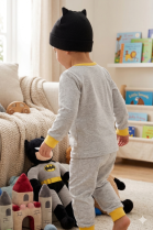 PIJAMA MASCULINO BABY MANGA LONGA E CAL&Ccedil;A MESCLA BATMAN - VEGGI