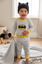 PIJAMA MASCULINO BABY MANGA LONGA E CAL&Ccedil;A MESCLA BATMAN - VEGGI