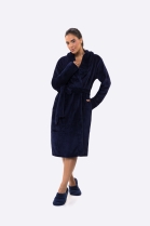 ROUP&Atilde;O UNISSEX COM BOLSO AZUL MARINHO - BOCEJINHO