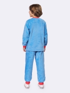 PIJAMA MASCULINO INFANTIL MANGA LONGA E CAL&Ccedil;A AZUL SUPERMAN - VEGGI
