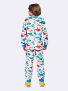 PIJAMA MASCULINO JUVENIL MANGA LONGA E CALÇA DINOSSAUROS - VEGGI