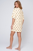 CAMISOLA MANGA CURTA ESTAMPA PATOLINO AMARELA - ACUO