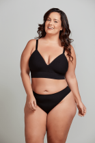SUTI&Atilde; LIGHT COM BOJO PRETO PLUS SIZE - TRIFIL
