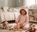 MACAC&Atilde;O FEMININO INFANTIL LONGO ROSA - HIPER TEXTIL