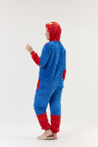 MACACÃO UNISSEX ADULTO LONGO HOMEM-ARANHA - MUNDO DOS PIJAMAS