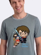 PIJAMA MASCULINO MANGA CURTA E BERMUDA HARRY POTTER - VEGGI