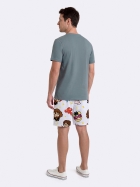 PIJAMA MASCULINO MANGA CURTA E BERMUDA HARRY POTTER - VEGGI