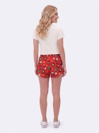 PIJAMA FEMININO MANGA CURTA E SHORT VERMELHO HARRY POTTER - VEGGI