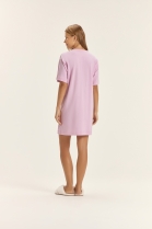 CAMISOLA MANGA CURTA ROSA - COR COM AMOR