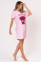 CAMISOLA MANGA CURTA ROSA FLORZINHA SUPERPODEROSAS - ACUO